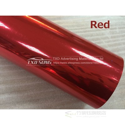 Flexible chrome! Silver chrome mirror vinyl car wrap sticker