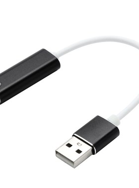 Speaker Connected Sound-Card External Jack-Adapter Usb To fo