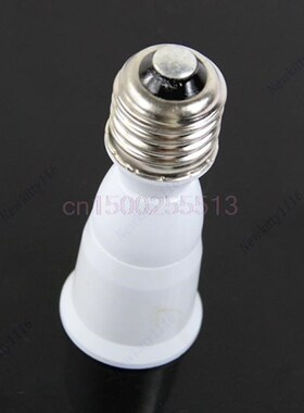 10pcs/lot Bulb Lamp Adapter E27 to E27 Extension Socket Base