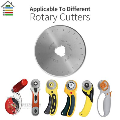 45mm Rotary Cutter Blades Circle Refill Blade for olfa fiska