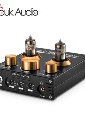 Douk audio HiFi Bluetooth 5.0 Tube Vacuum Preamplifier SB DA