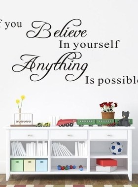 If You Believe in Yourself Anything Is Possible Inspirationa