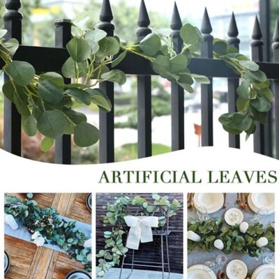 Eucalyptus tree leaves ivy vine home wedding decoration