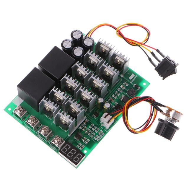 DC 10V-55V Motor Speed Controller 12V 24V 36V 60A Motor Spee