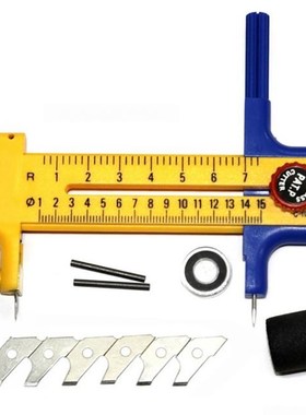 Adjustable Compasses Circle Cutter 10mm-150mm with 6 Blades