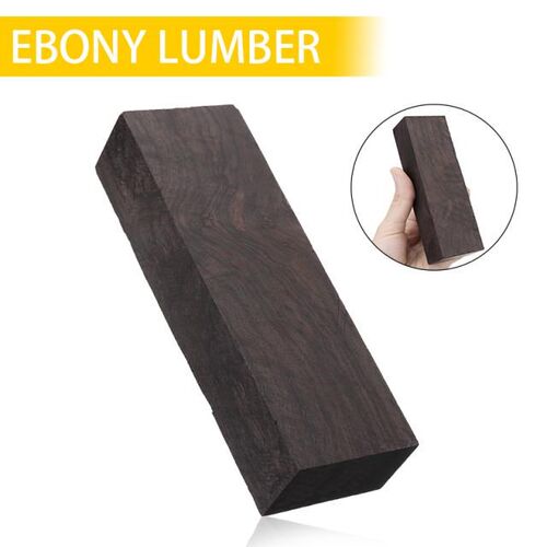 1pcs East Africa Ebony Blackwood Block Wood Ebony Lumber for