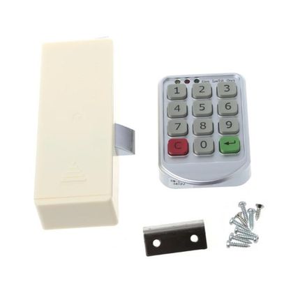 Electronic Digital Keypad Supermarket Cabinets Door Code Num