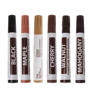 6 Colors Furniture Repair Wood Cabinet Floor Touch Up Marker