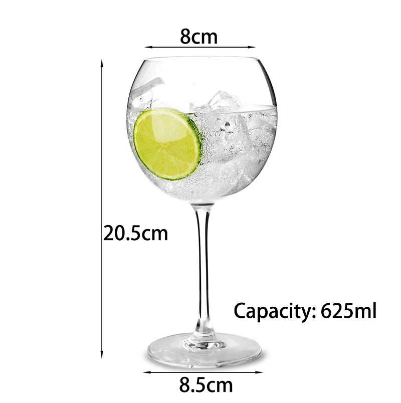 625ml Gin & Tonic Glass Cocktail Glass Wine Glass