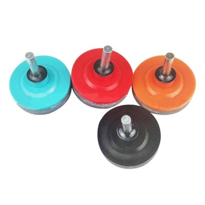 Lawn Mower Whetstone Round Blade Sharpener Rotary Drill Bala
