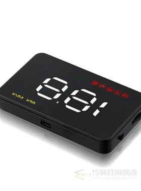 Hot A1000 Car HUD OBD II Head Up Display Overspeed Warning S