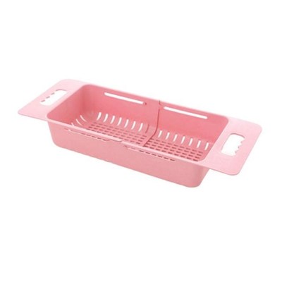 Multifunctional Sink Draining Rack Retractable Storage Box V