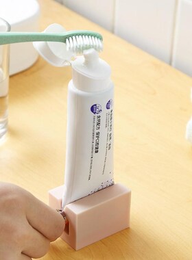 Creative Toothpaste Tube Squeezer with Reel PP Plastic Conve