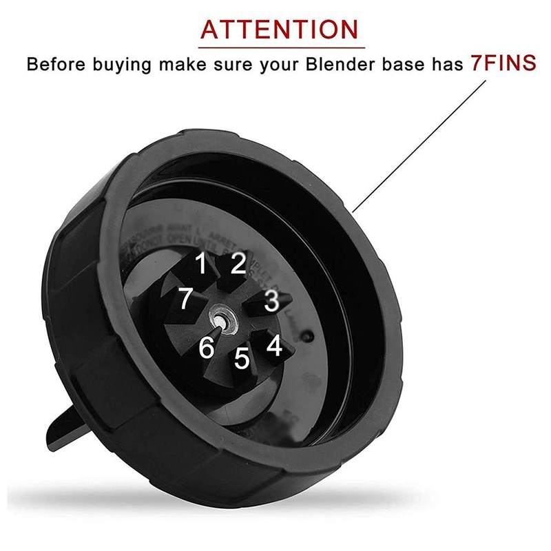 AD-7 Fins Extractor Blades for Ninja Blender Replacement Par
