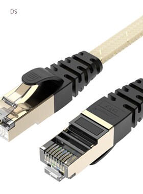 AMPCOM Ethernet Cable RJ45 Cat7 Lan Cable STP RJ 45 Flat Net