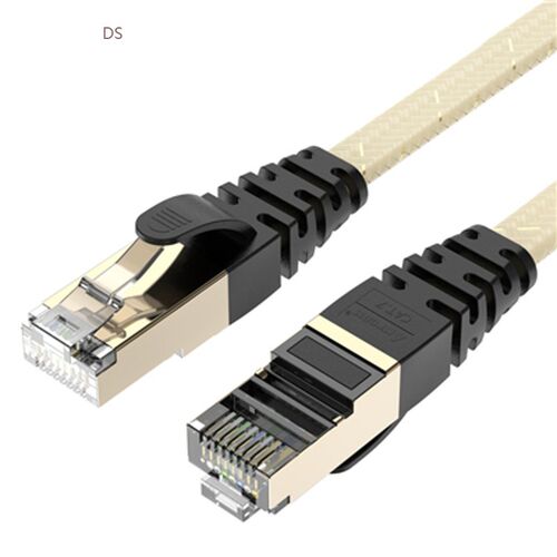 AMPCOM Ethernet Cable RJ45 Cat7 Lan Cable STP RJ 45 Flat Net