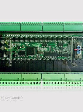 FX1N FX2N FX3U 56MR 32DI 24 Relay 6AD 2DA PLC RS232 RS485 Mo