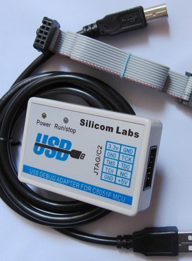 C8051F MCU Emulator U-EC6 USB Debug Adapter JTAG/C2 Mode wit