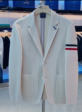 BRAVESHARK/勇士鲨鱼外套男高奢订制经典时尚百搭西服新郎西装潮