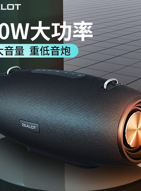 ZEALOT/狂热者 S67D大功率60W蓝炮麦克风音响牙音箱低音