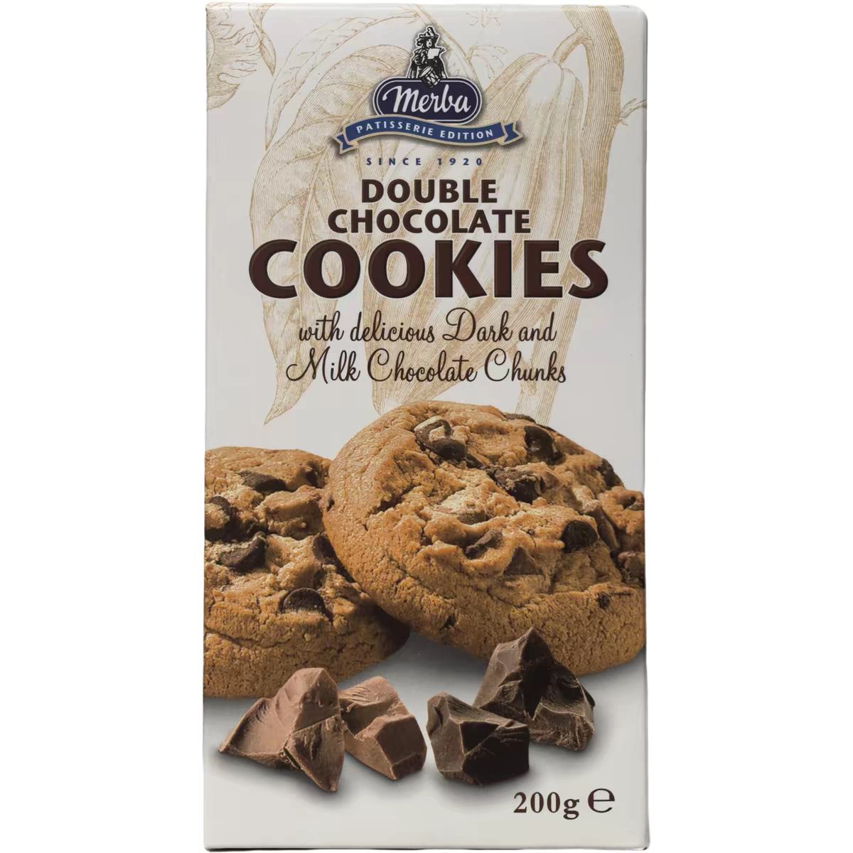 临期特价双重巧克力味白巧克力柠檬味饼干200g盒装休闲零食小吃