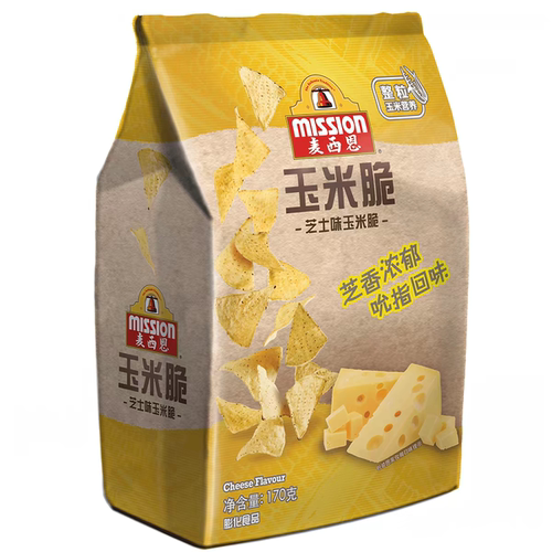 临期特价麦西恩玉米脆蒜香玉米片办公室休闲零食大墨西哥膨化食品
