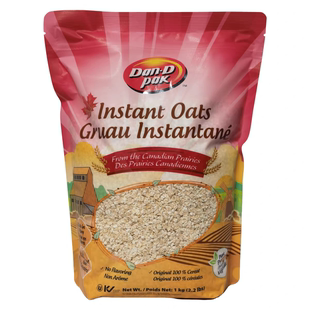 临期特价 冲调谷物制品早餐充饥 越南进口丹帝即食燕麦片1kg袋装