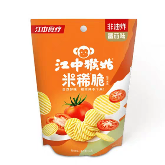 临期特价江中猴菇米稀脆45g非油炸烤肉味脆片健康解馋老少皆宜
