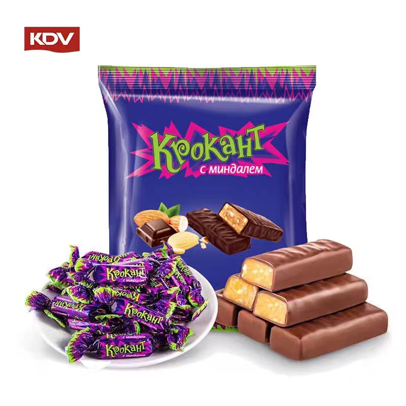 特价 KDV紫皮糖500g原装进口巧克力味糖果结婚喜糖休闲小零