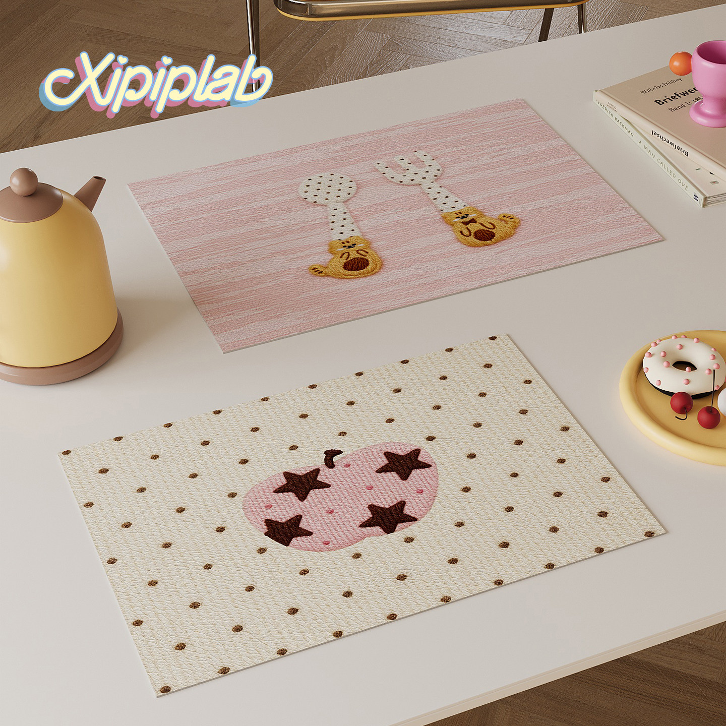 xipiplab家用厨房台面餐厨房地垫