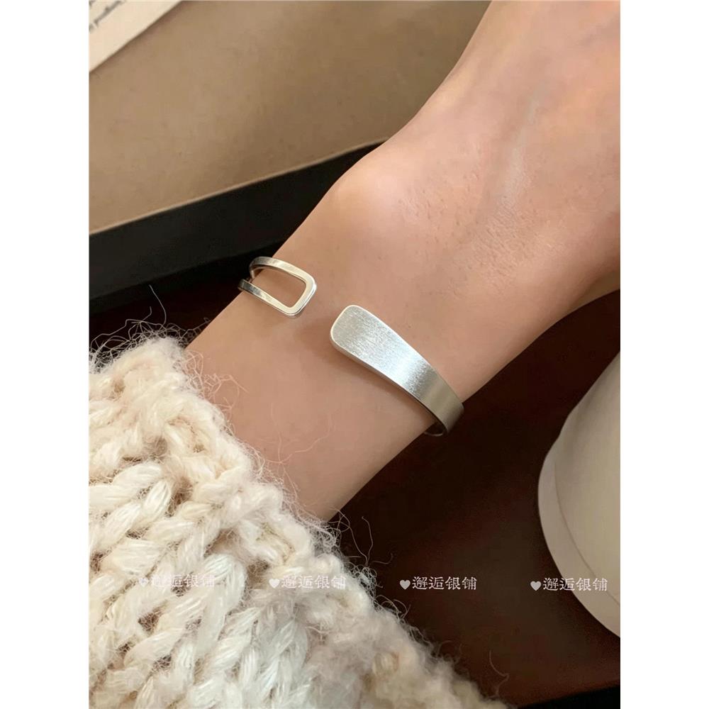 立大福开口足银.9双线哑