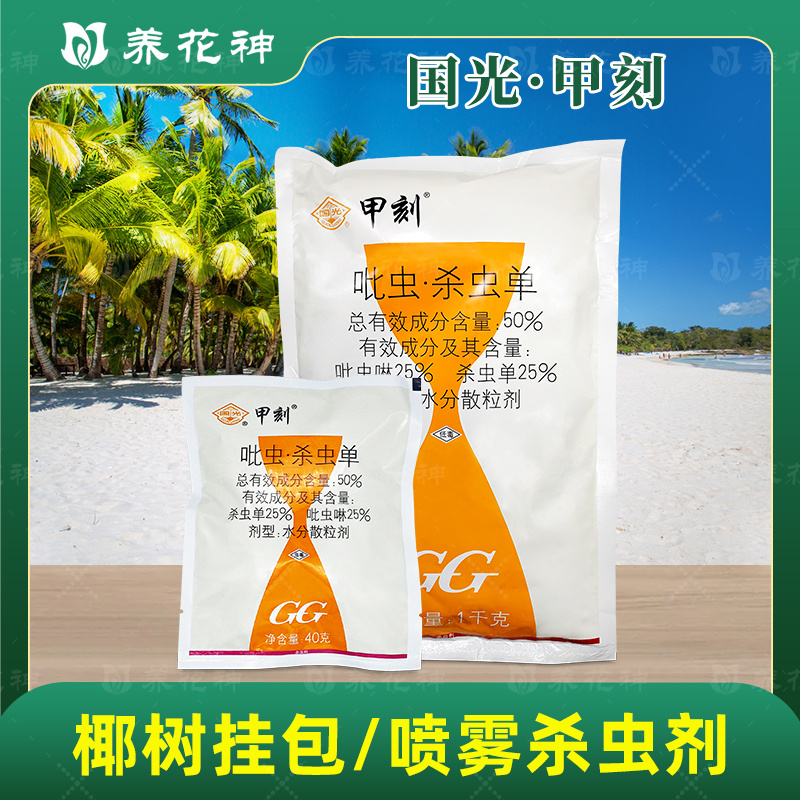 正品国光甲刻吡虫啉杀虫单椰心叶甲椰树专用蚍虫啉农药杀虫剂大全