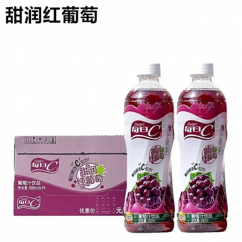 康师傅每日C红葡萄果汁500ml