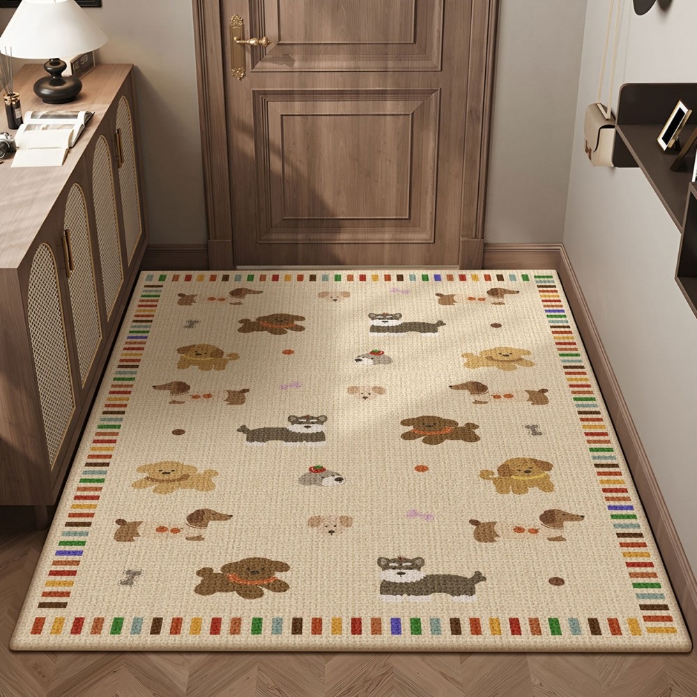 入户门地垫2025新款高级感家用耐脏地毯玄关门口防滑脚垫子可裁剪,居家布艺,入户地垫,淘宝优惠券,粉丝福利购,淘宝优惠卷