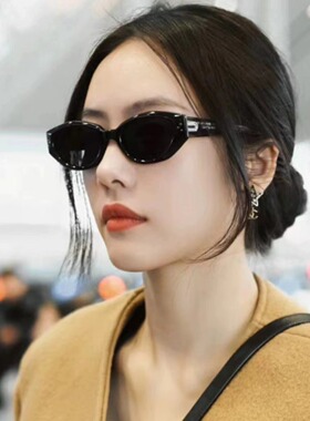 gm墨鏡高版本白鹿幂幂同款太阳镜女高级感猫眼墨镜男防紫外线防晒