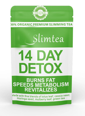 14day现货Slimming Flat Tummy weight loss fat burn Detox Tea