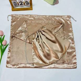 束口袋丝绸收纳袋大号包包防尘袋衣物包包内衬胆袋旅行内衣内裤袋