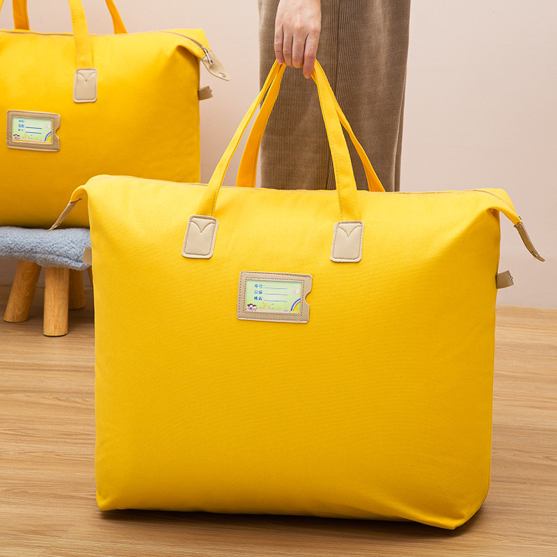 大容量儿童幼儿园被子防尘袋帆布耐磨舒适提手被子收纳袋结实耐用,收纳整理,被子防尘袋,淘宝优惠券,粉丝福利购,淘宝优惠卷