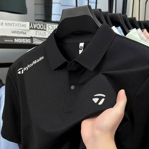 Taylormade高尔夫男士短袖polo衫