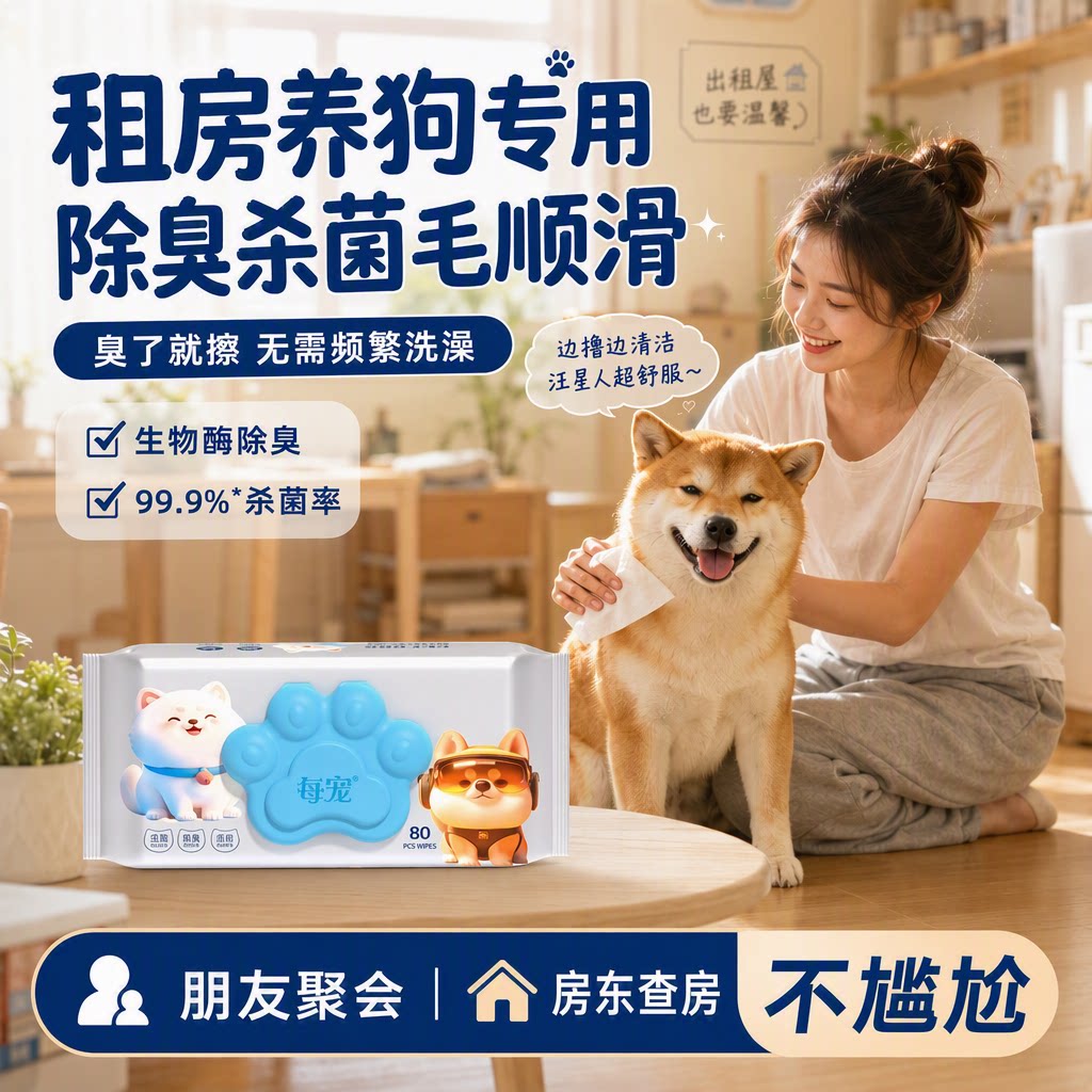 狗狗专用全身清洁杀菌除臭去污