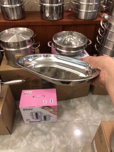 美沃304不锈钢鱼盘食品级韩式