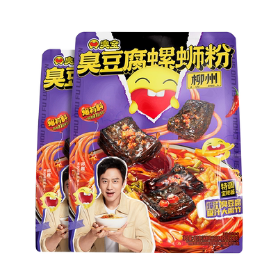 臭宝广西柳州螺蛳粉臭豆腐3袋