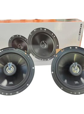 JBL音响 STAGE2 65F 正品 480W 同轴车载喇叭 6.5英寸 套装
