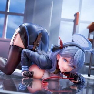 gw 跪姿 天雨 亚子二次元 美 手办模型 玩具桌面机