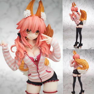 Fate/EXTRA CCC Caster 常服 玉藻前 兽耳 便服 手办 摆件