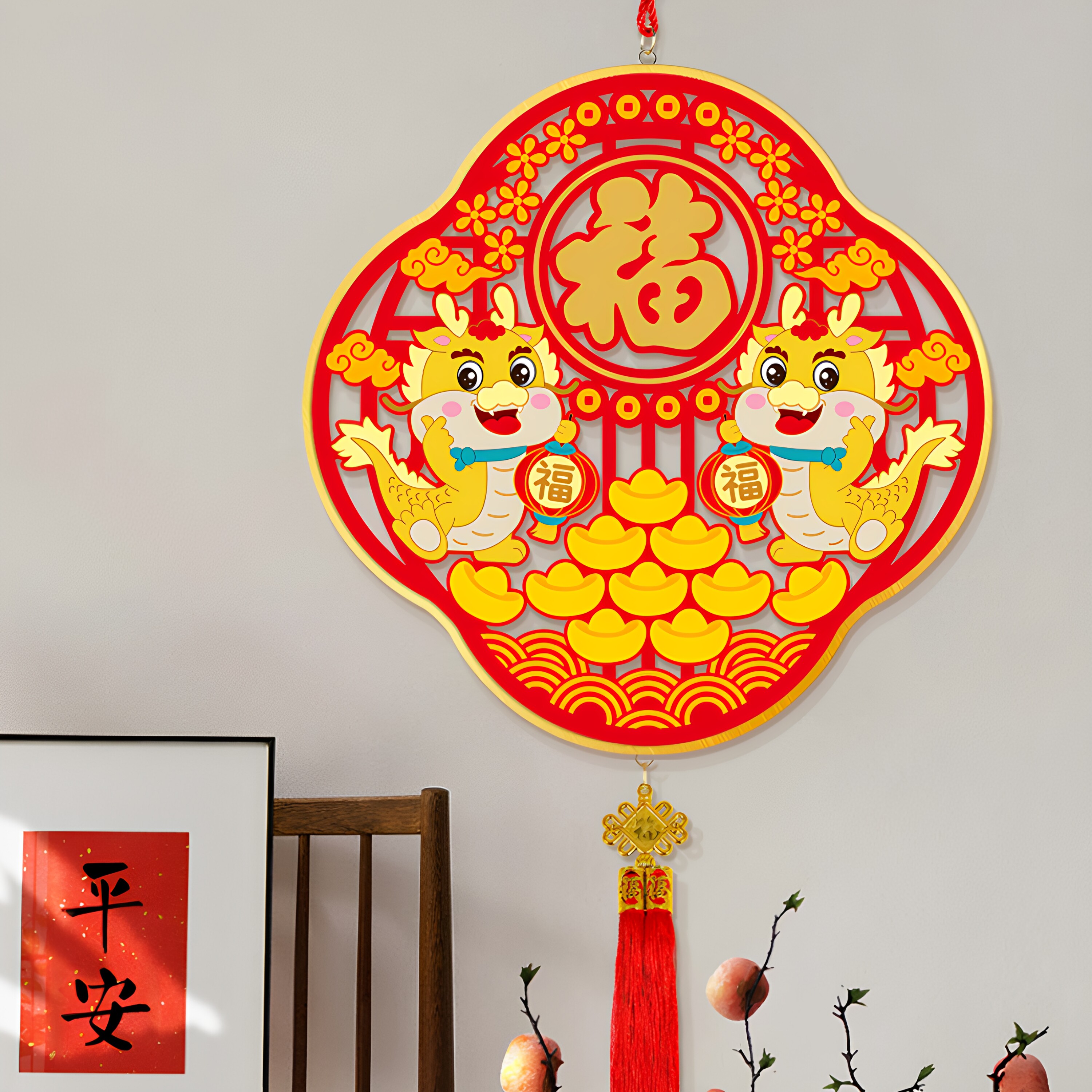 DC蒂彩高颜值手工DIY钻石画客厅图片