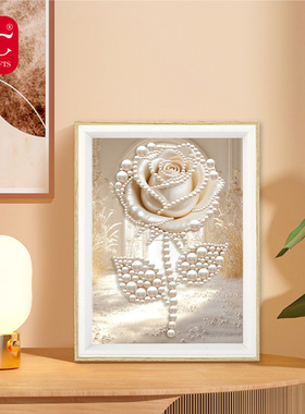 DC蒂彩2026新款钻石画手工diy十字绣客厅桌面珍珠小摆件送女生礼