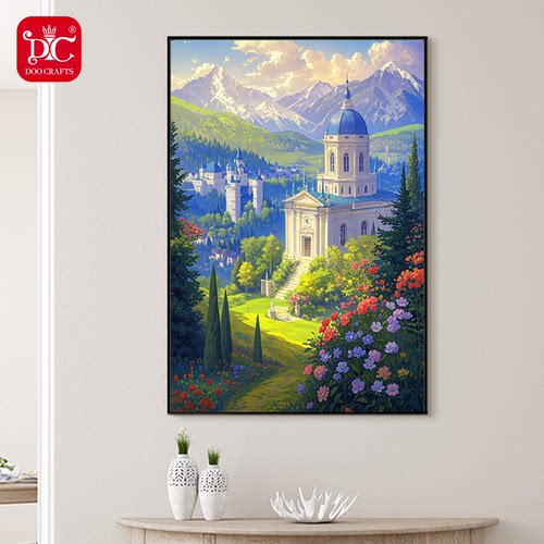 DC蒂彩钻石画2025新款小清新钻画