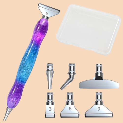 蒂彩钻石画点钻笔工具套包套装点钻泥胶泥粘钻泥多用笔快速点钻