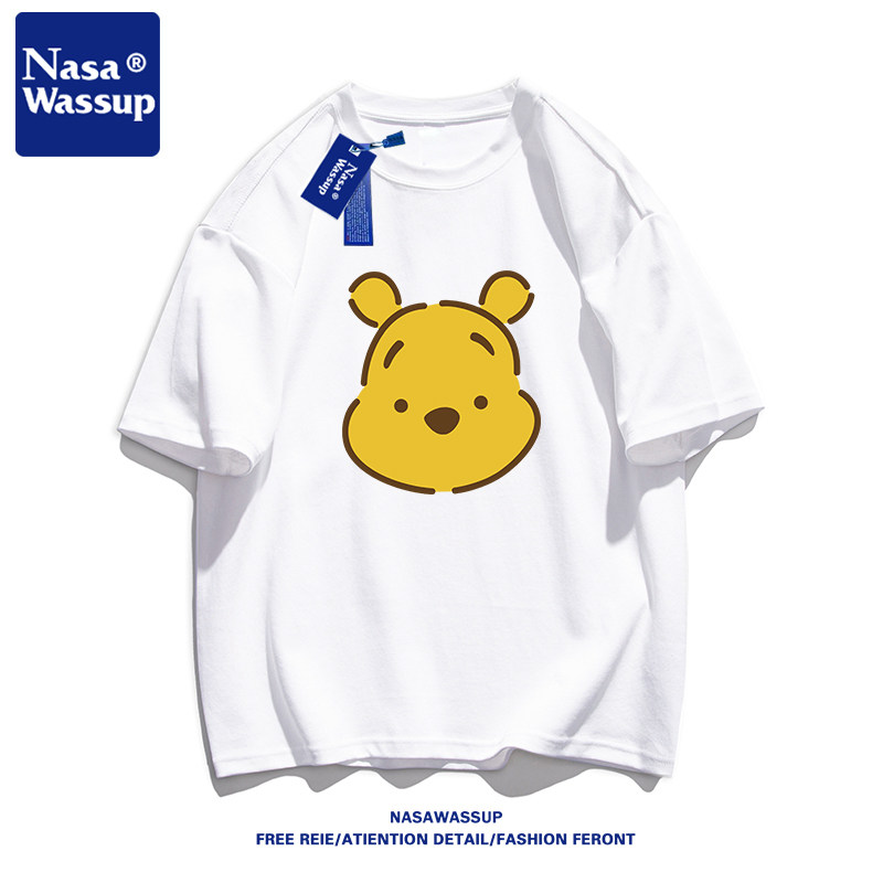 NASAT恤男女款纯棉短袖